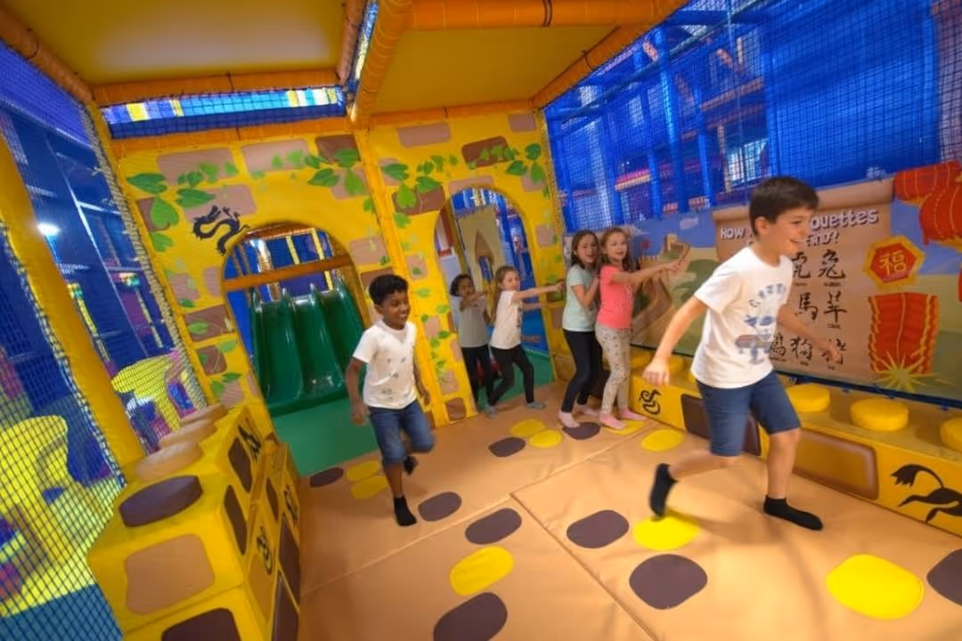 Children playing in Bubbles Indoor Play Centre Liverpool Area