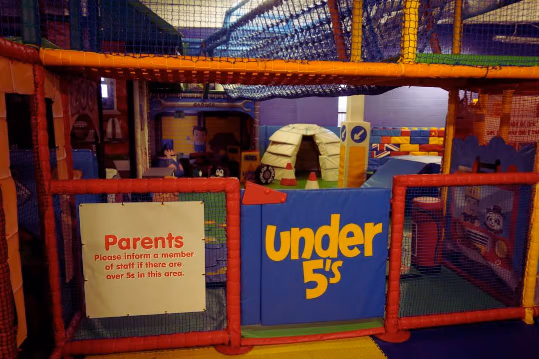 Secure gated access to our kids role play area and also our baby and toddler soft play area and sensory zone in Wirral